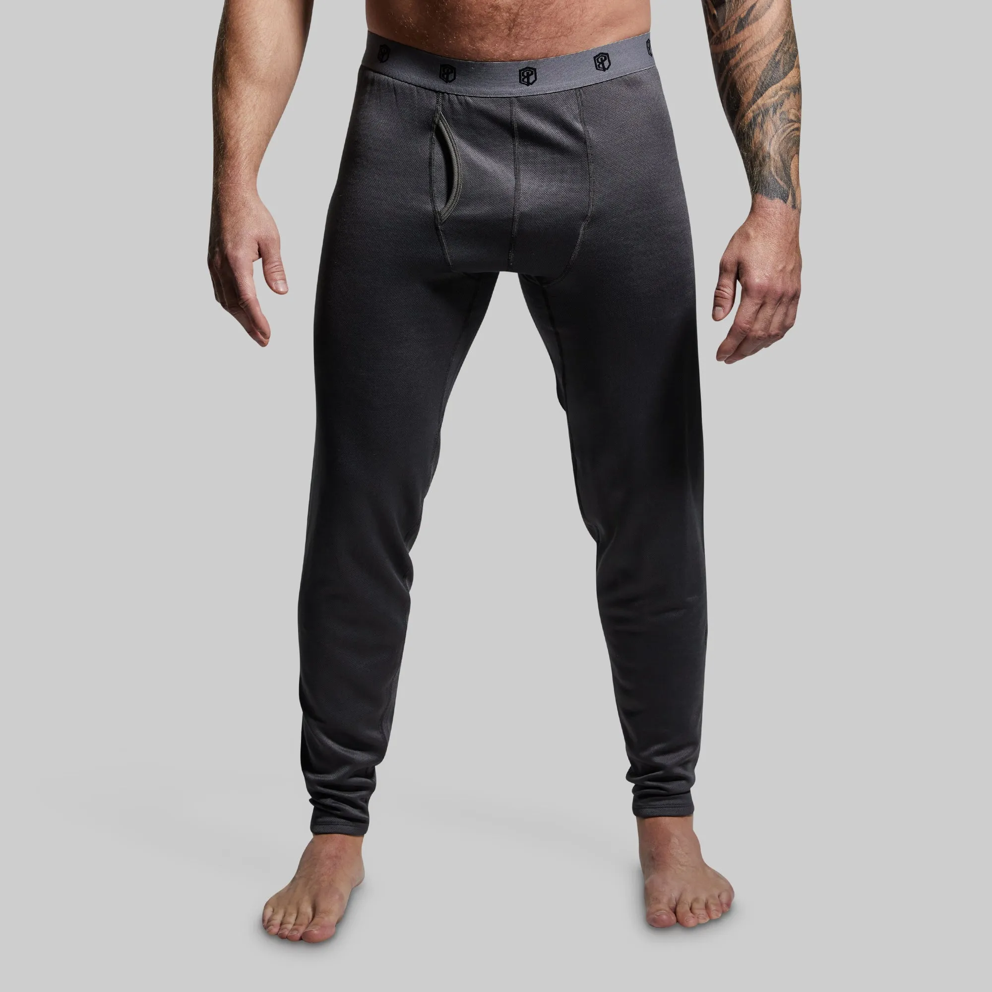 Men's Ridgeline Heavy Base Layer Bottom (Wolf Grey)