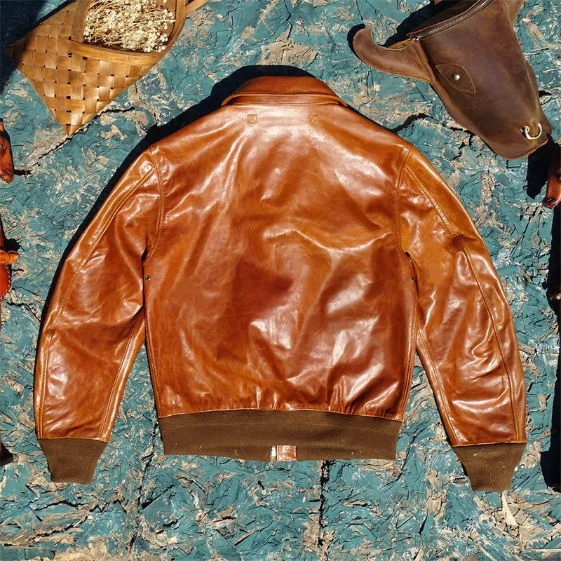 Men's Type A2 Flight Leather Jacket