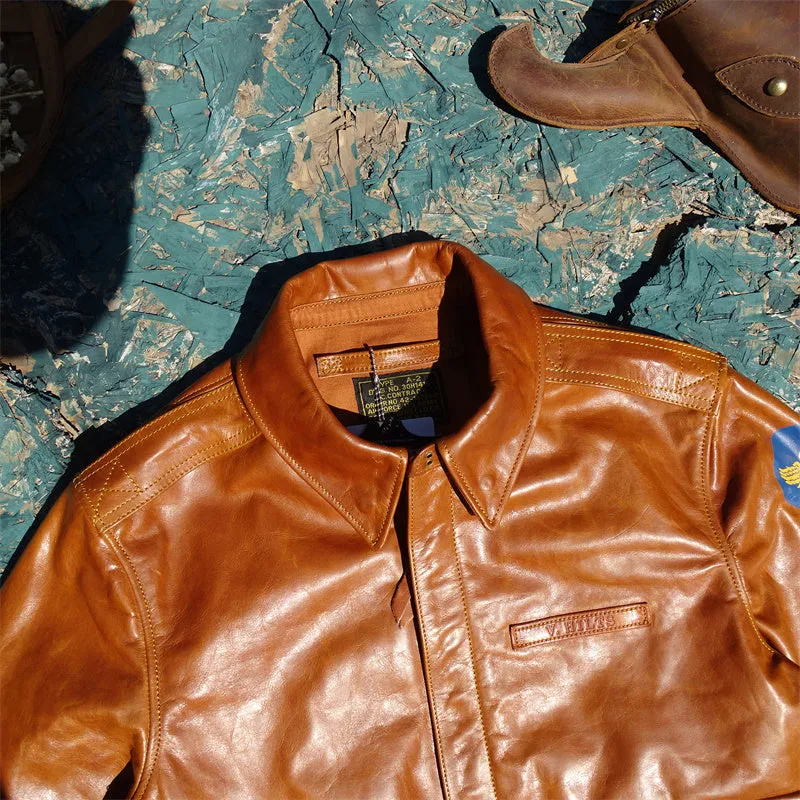 Men's Type A2 Flight Leather Jacket