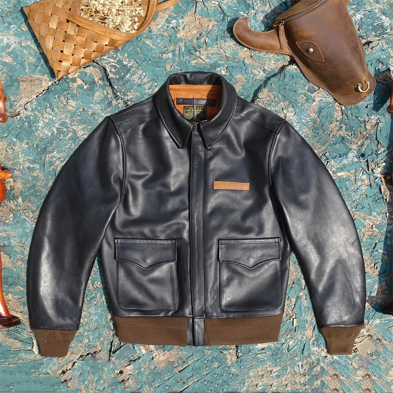 Men's Type A2 Flight Leather Jacket