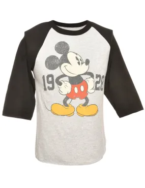 Micky Mouse Disney Cartoon T-shirt - S