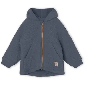 MINI A TURE Liff Teddy Fleece Jacket Ombre Blue