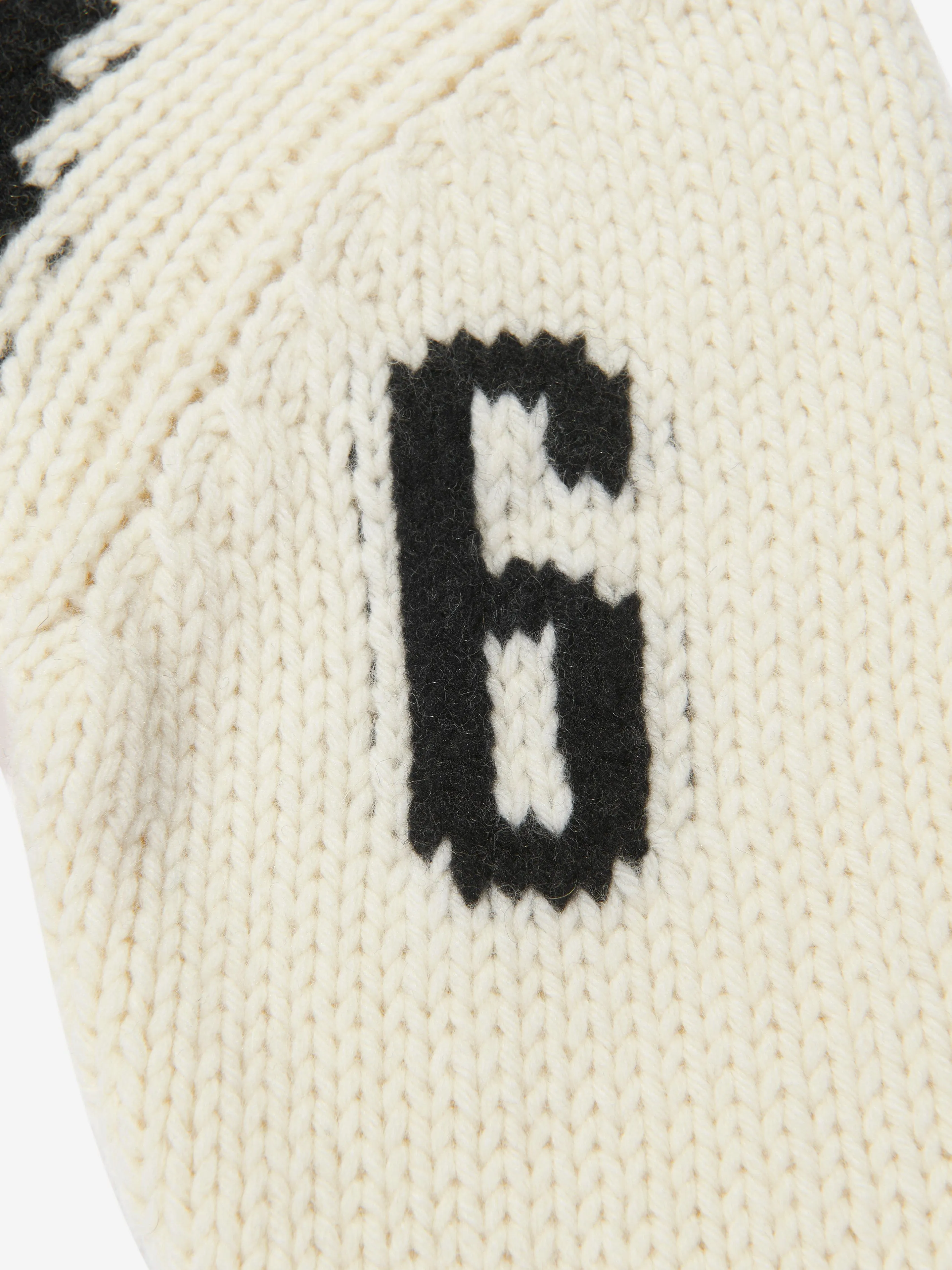 MM6 Maison Margiela Kids Logo Knitted Rollneck Jumper