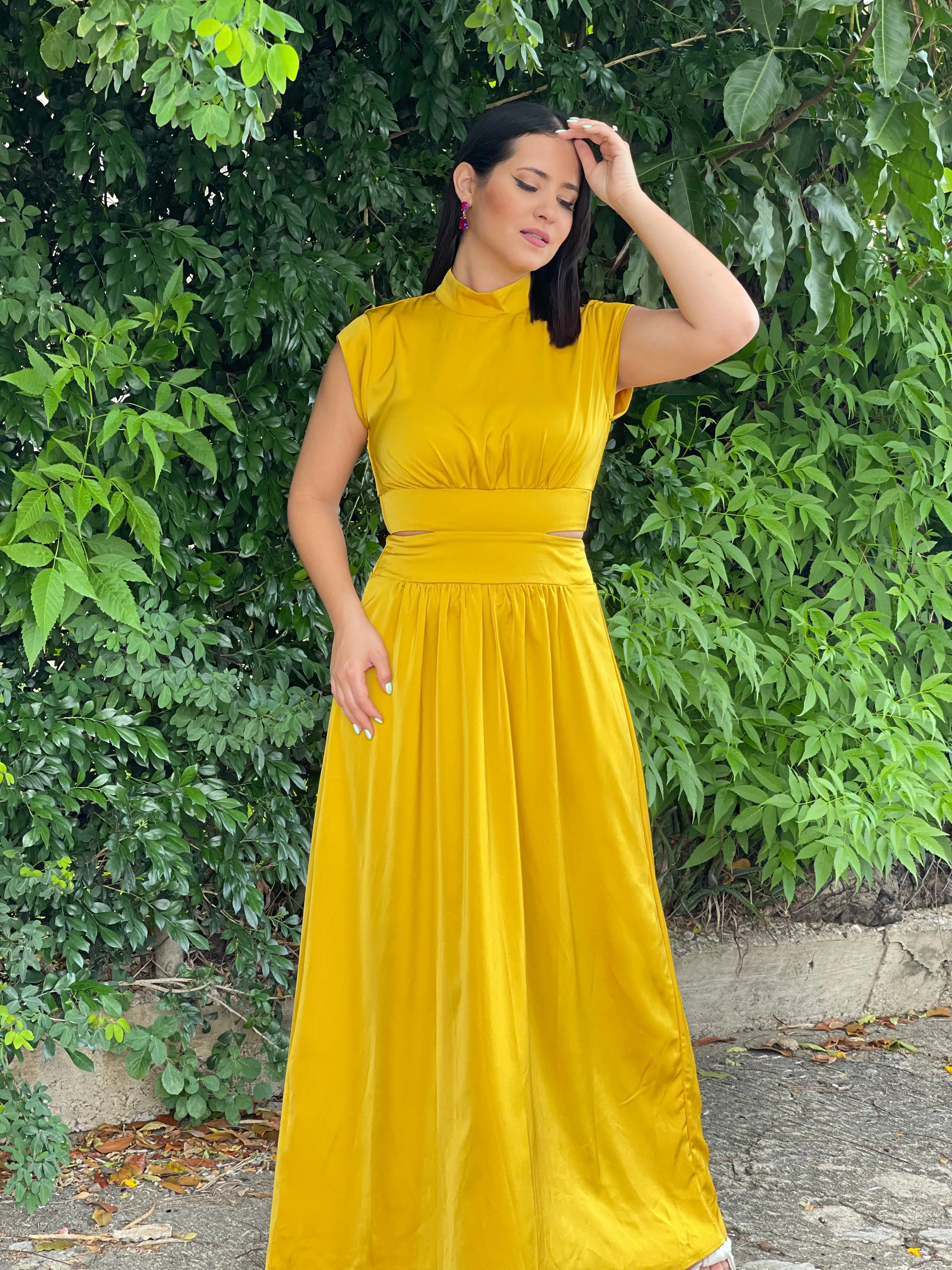 Mustard Maxi Dress