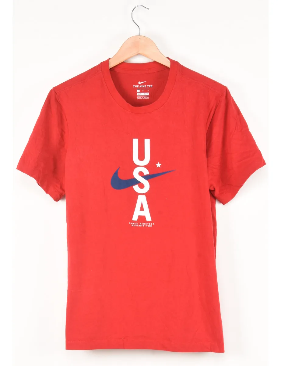 Nike USA Printed T-shirt - M