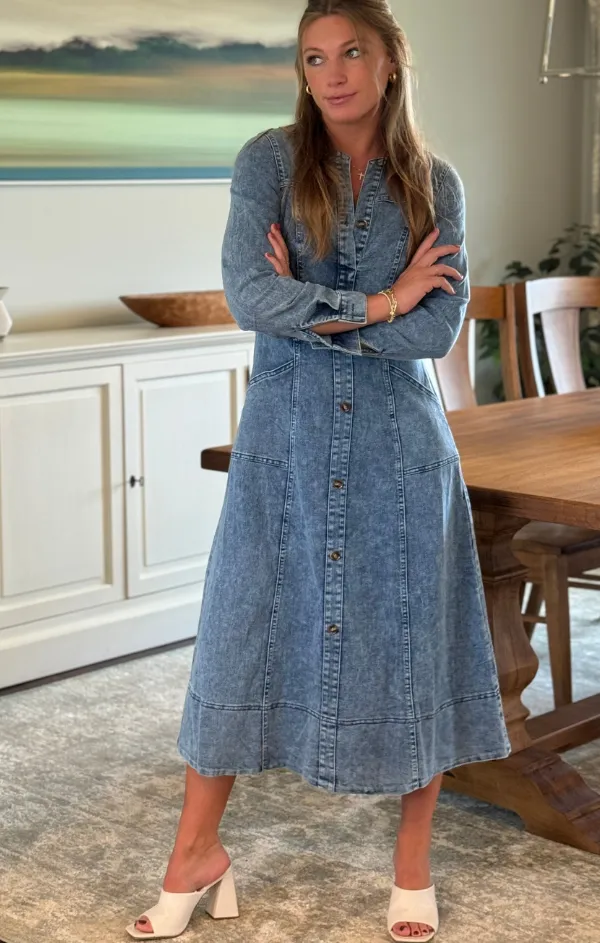 North Fork Denim Dress