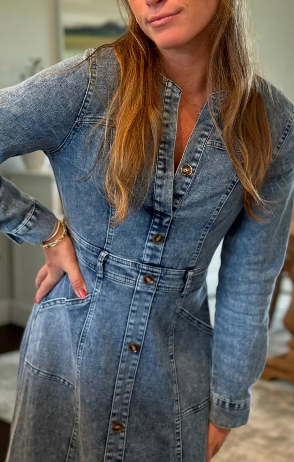 North Fork Denim Dress