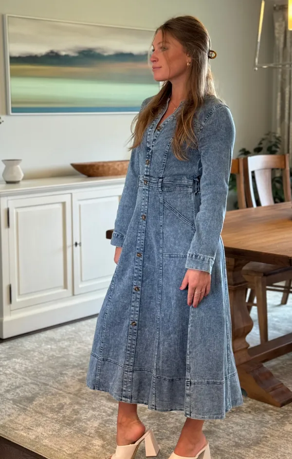 North Fork Denim Dress