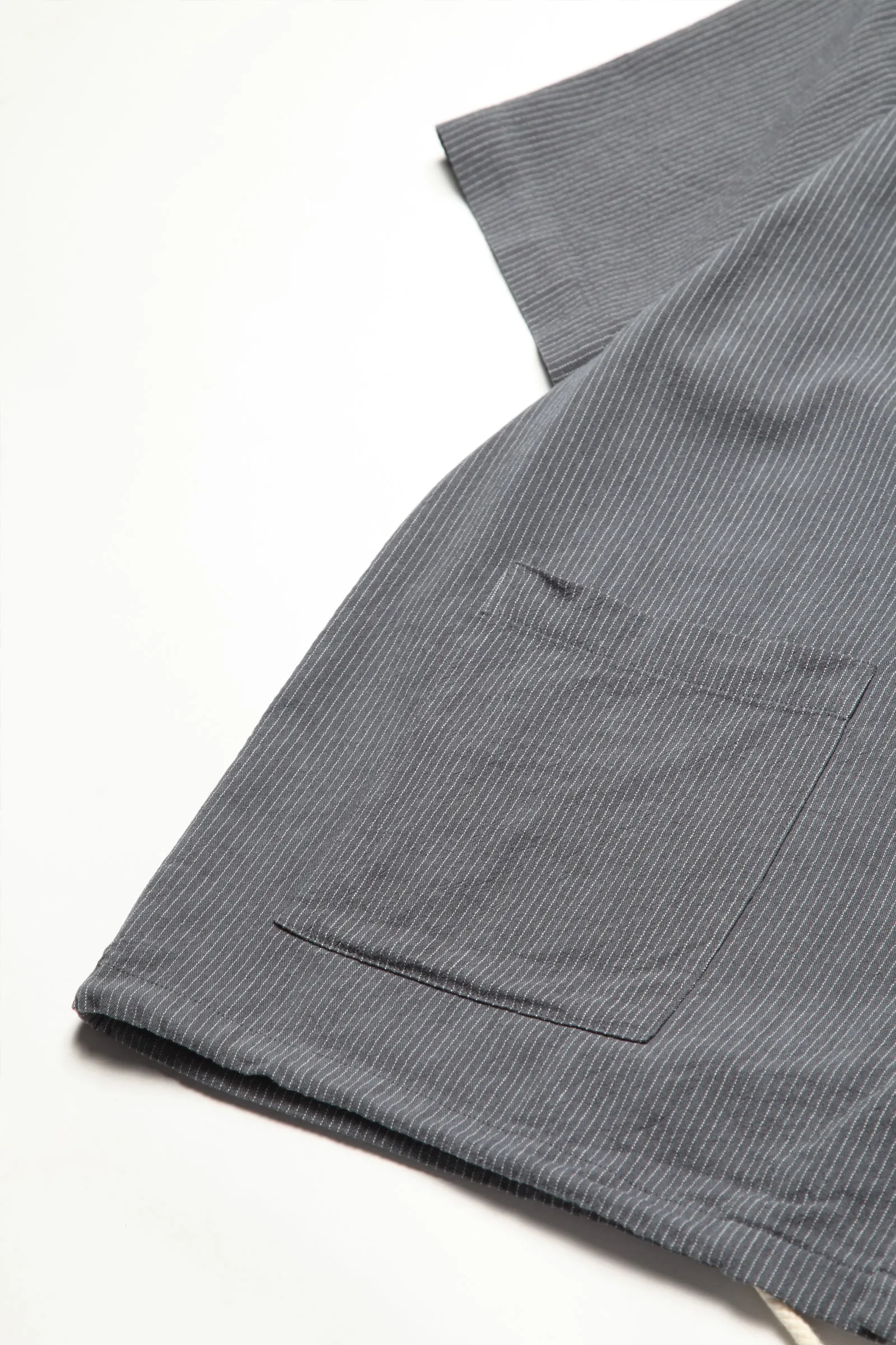 Overall Union - Boxy Short Sleeve Shirt - Dark Grey