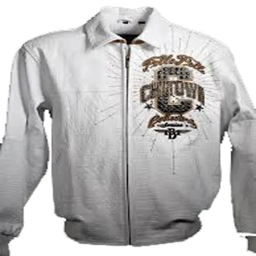 Pelle Pelle Chi-Town White Leather Jacket