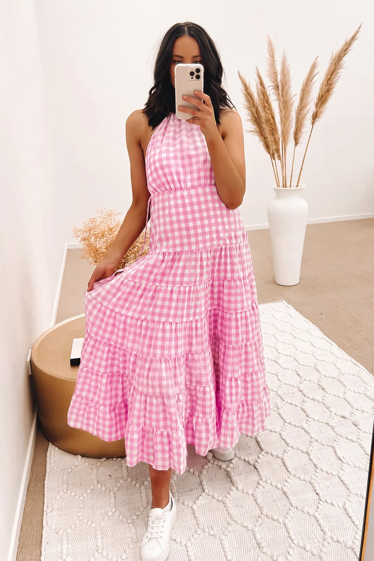 Phoenix Maxi Dress Pink