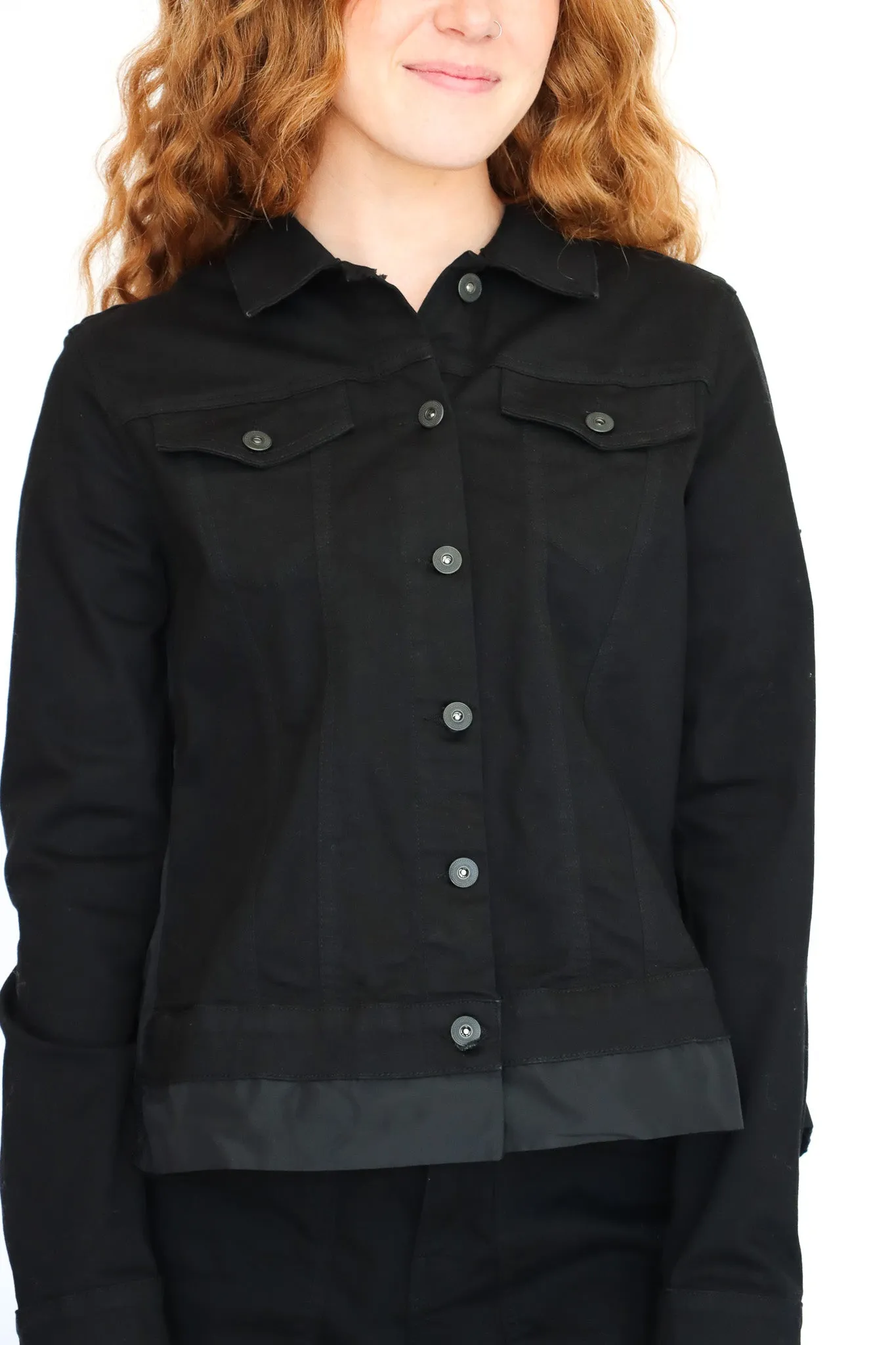 PLUSLAVIE PLÜ Black Denim Jacket