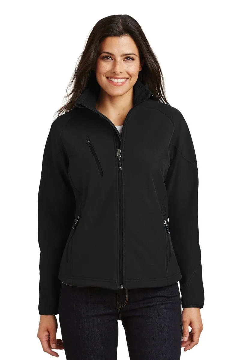 Port Authority ®  Ladies Textured Soft Shell Jacket. L705