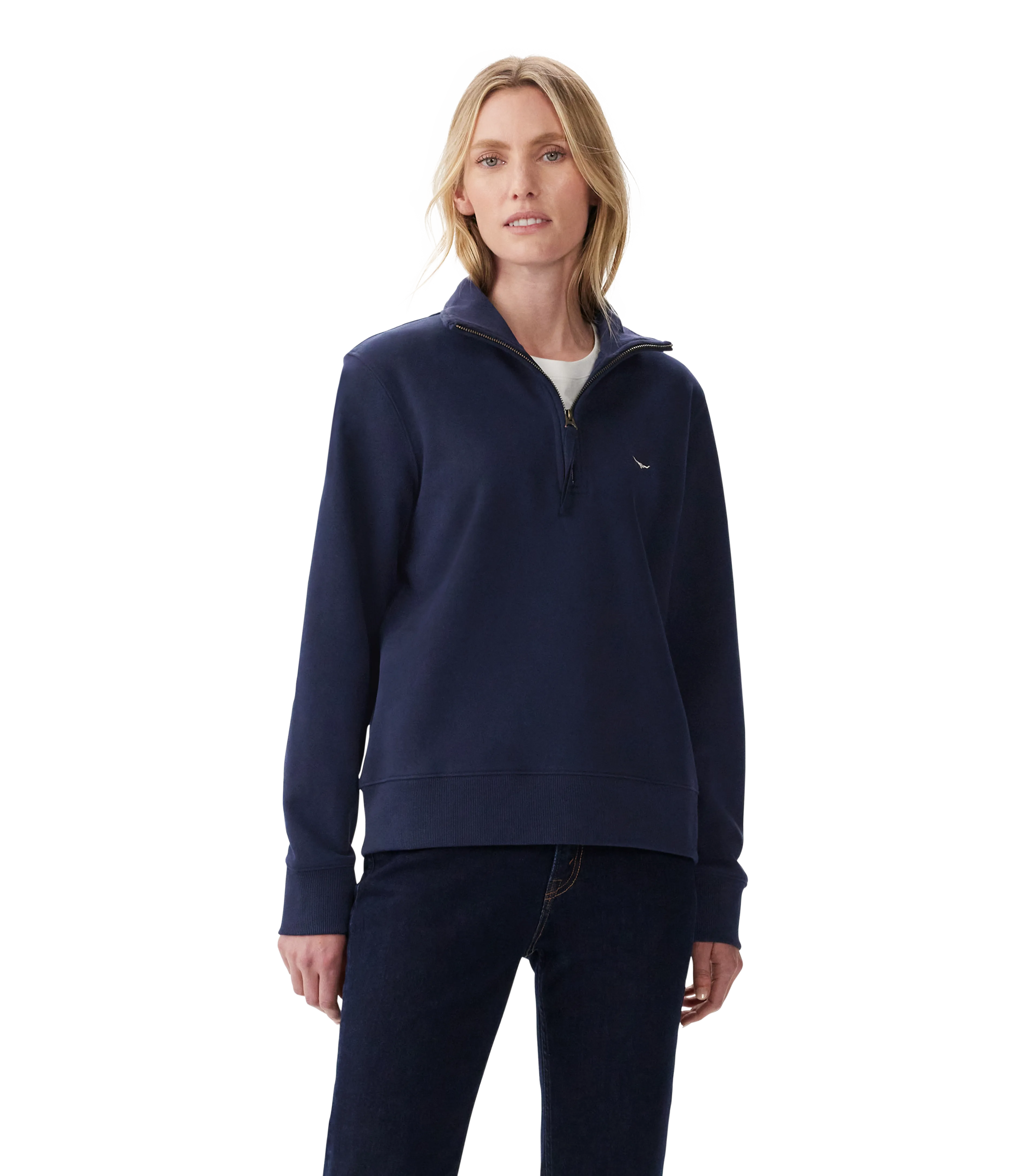 RM Williams Trickett Zip Neck Sweatshirt