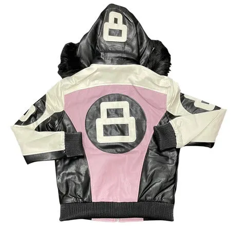 Robert Phillipe Pink 8 Ball Jacket