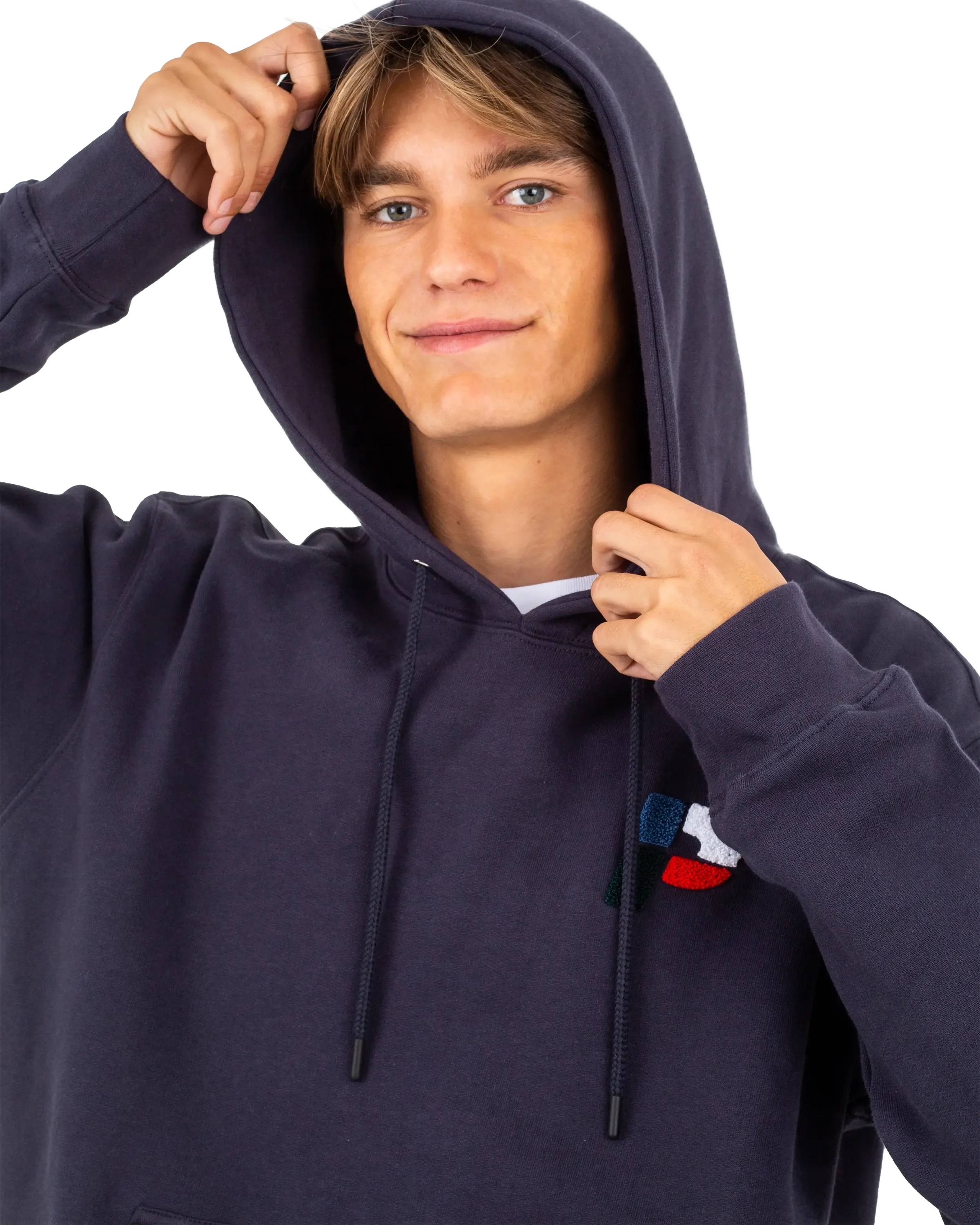 Roseau Hoodie in Navy