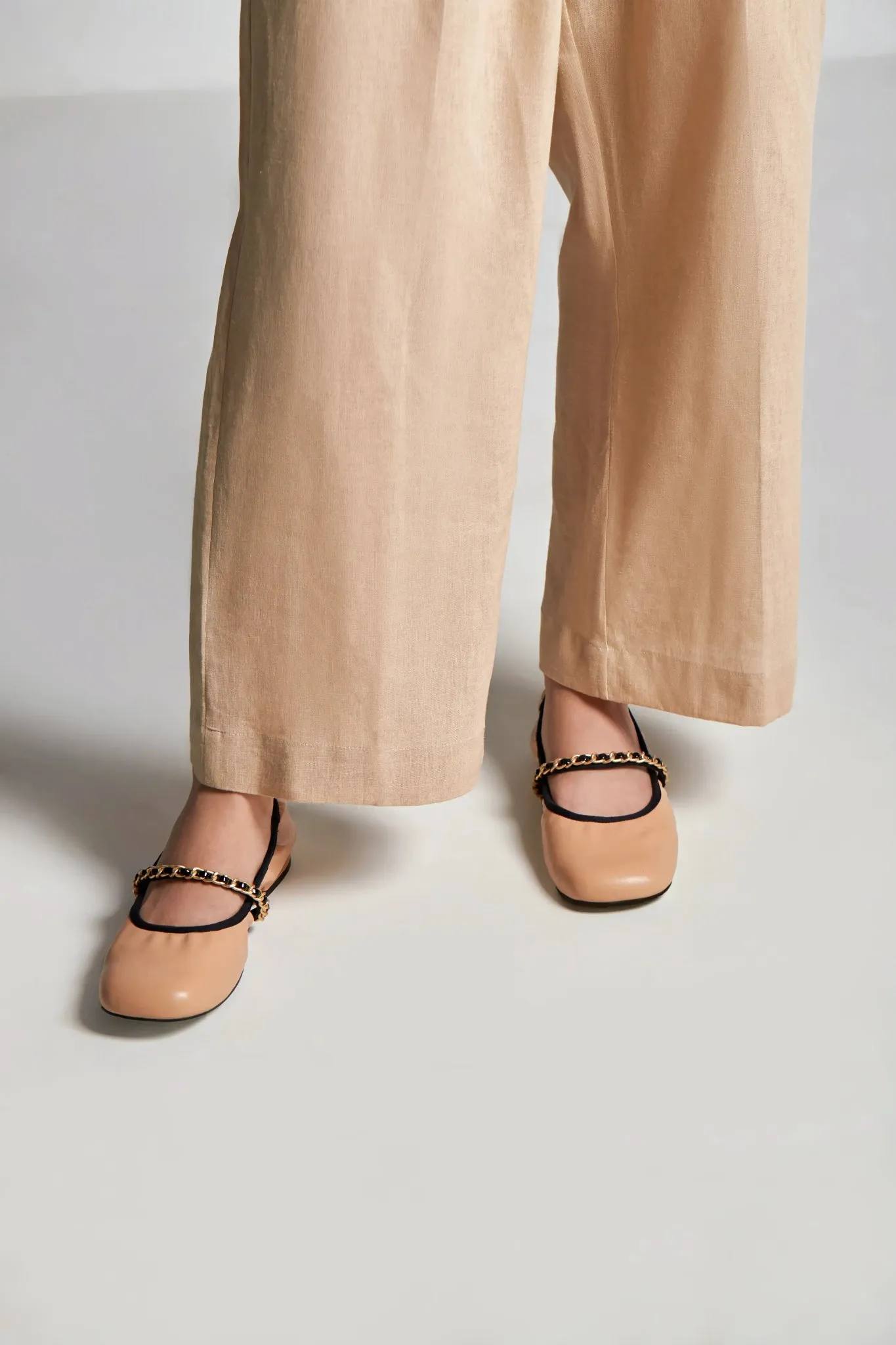 Sand Paperbag Pants