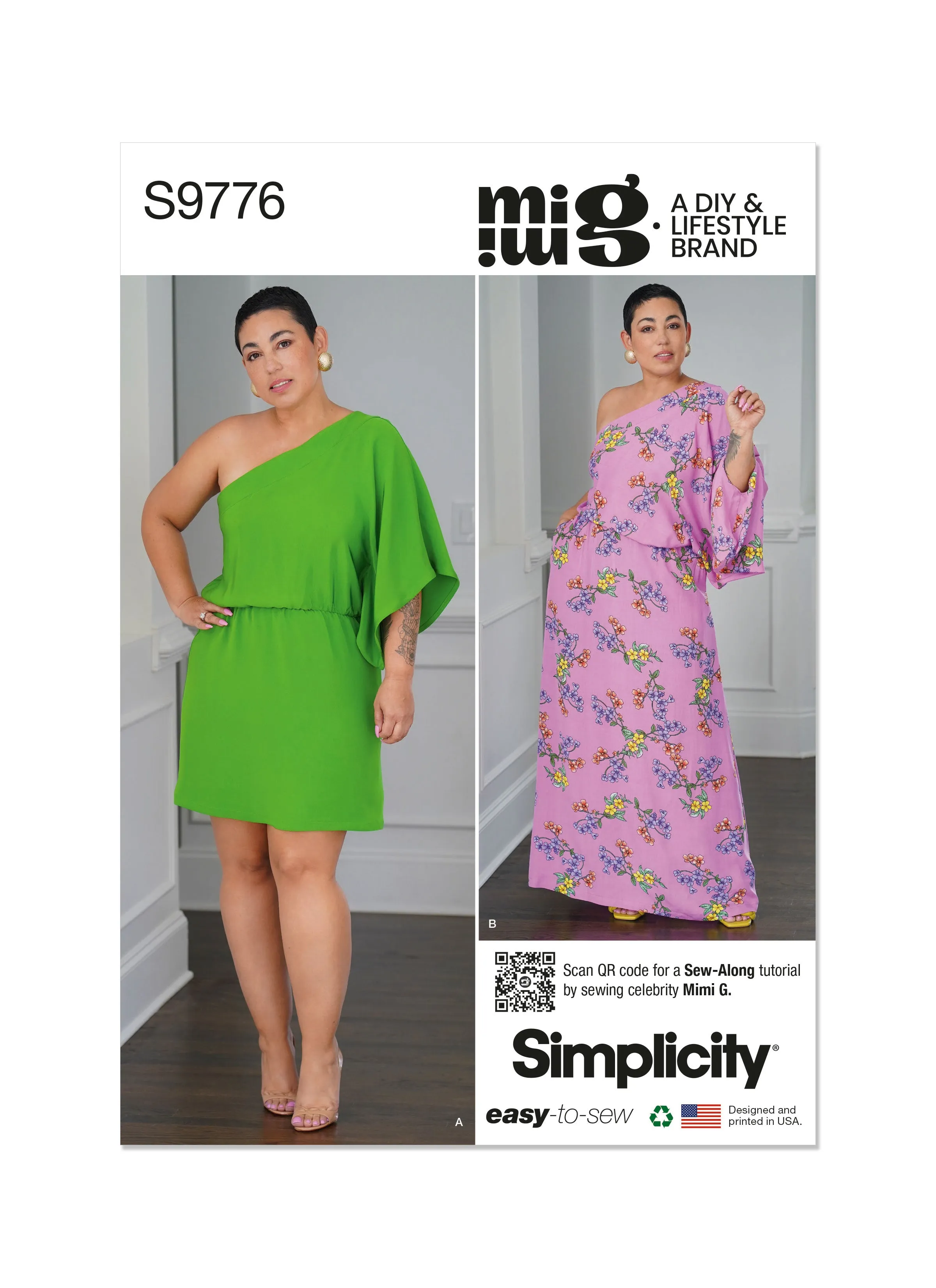 Simplicity Pattern 9776 Misses' Dress