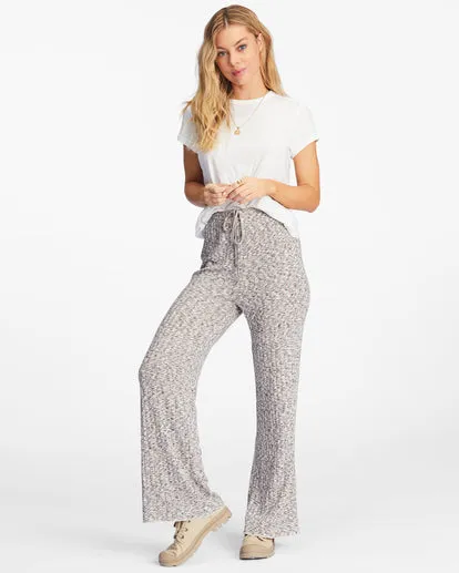 So Easy High-Waisted Wide-Leg Knit Pants