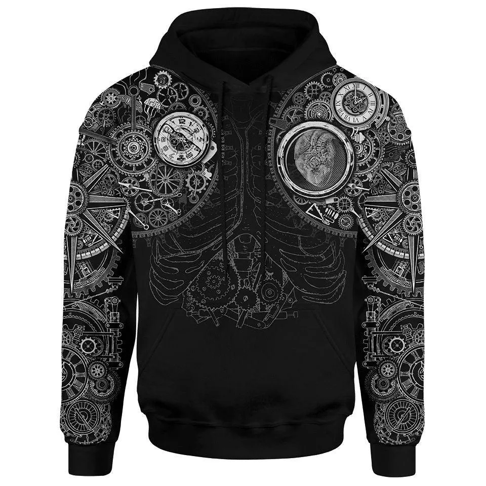 Steampunk Pullover Hoodie