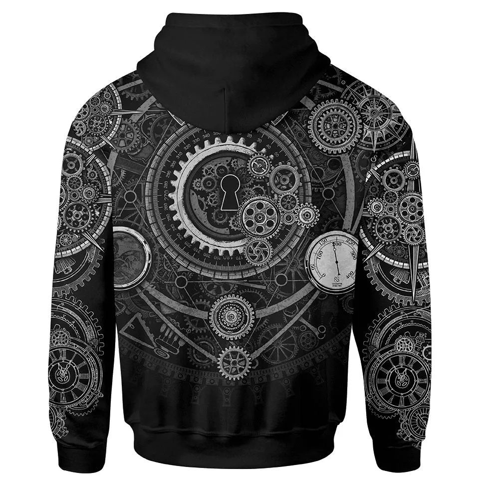 Steampunk Pullover Hoodie