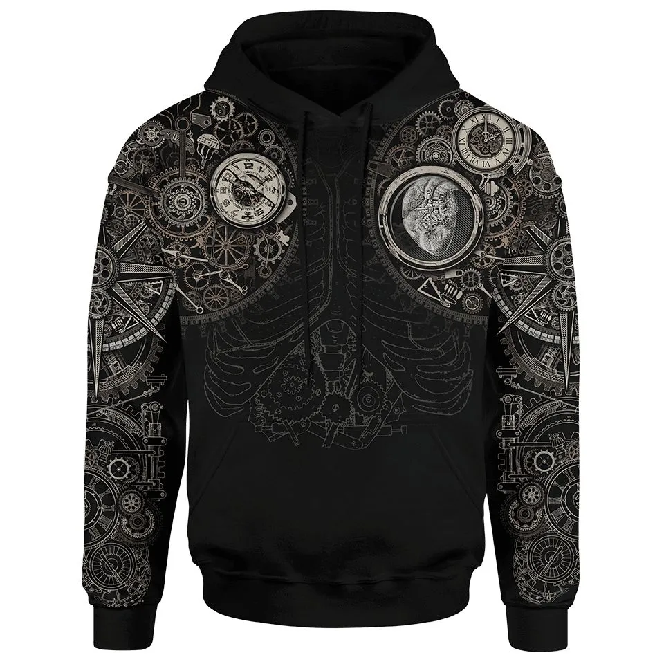 Steampunk Pullover Hoodie