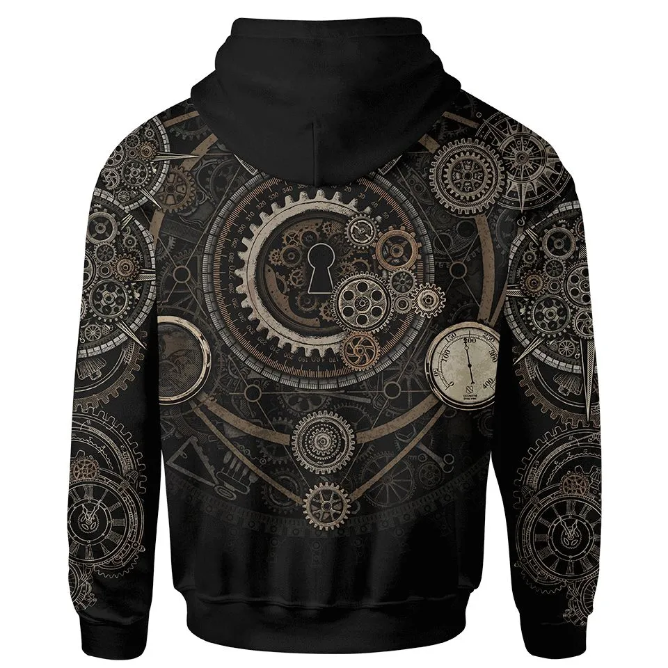 Steampunk Pullover Hoodie