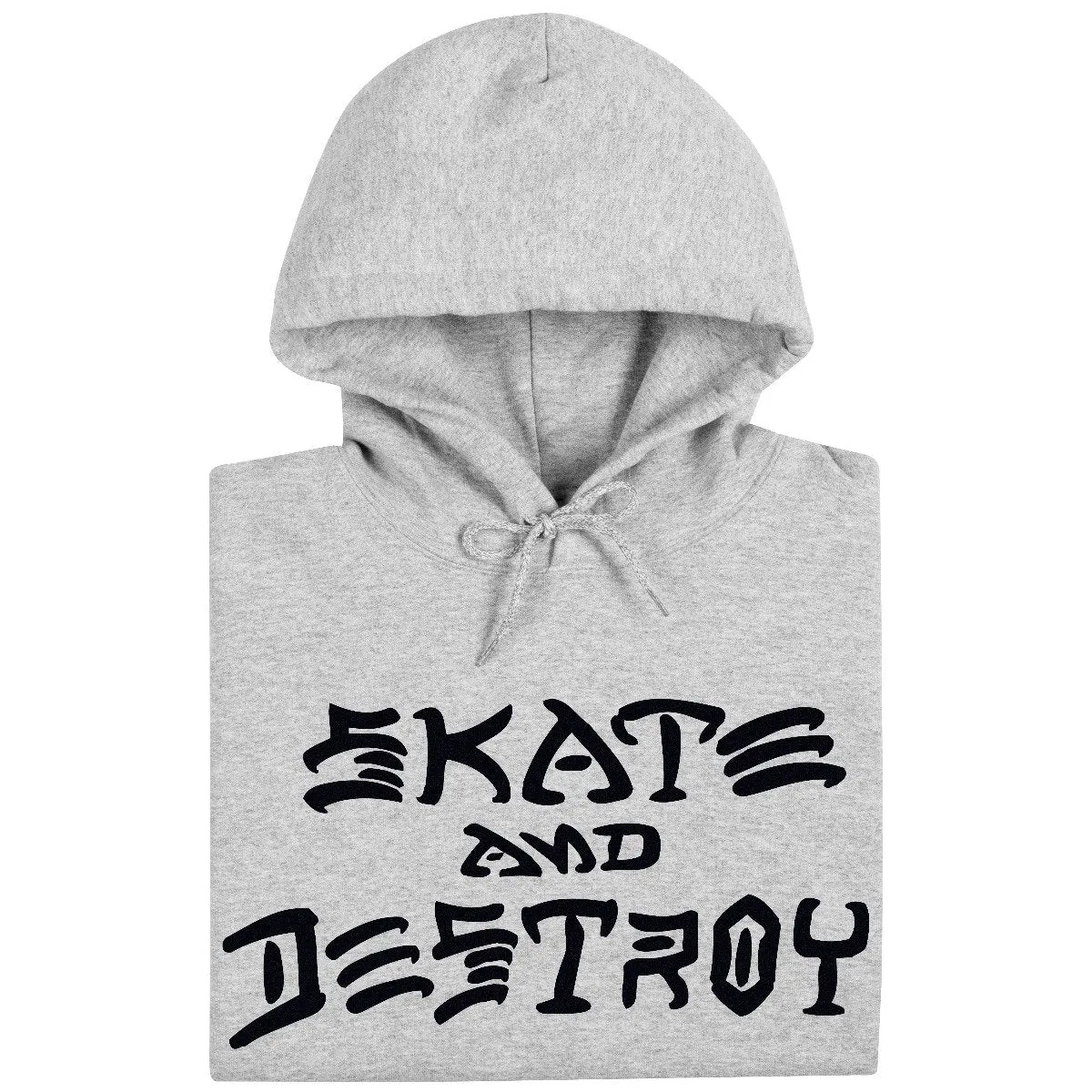 Thrasher Skate And Destroy Hoodie - Grey