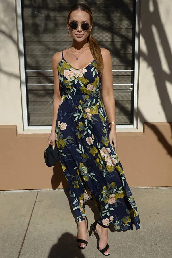 Tropical Print Maxi