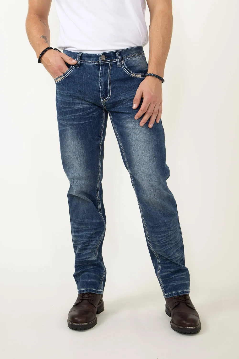 True Luck Liam Straight Jeans for Men | TL18150007