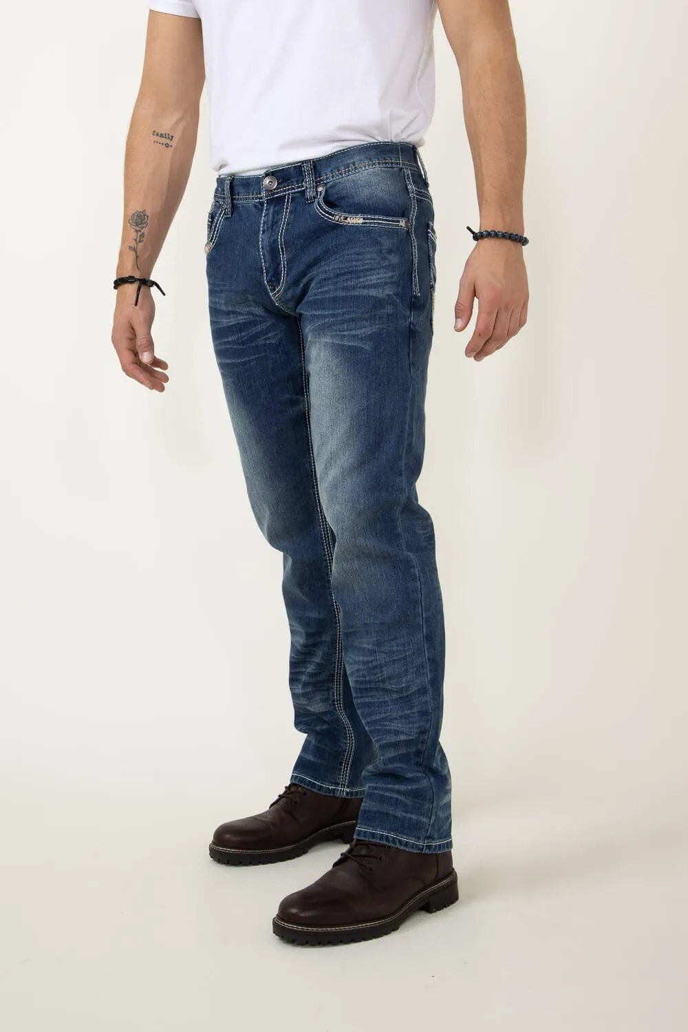 True Luck Liam Straight Jeans for Men | TL18150007