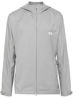 Y-3LOGO-PRINT JACKET